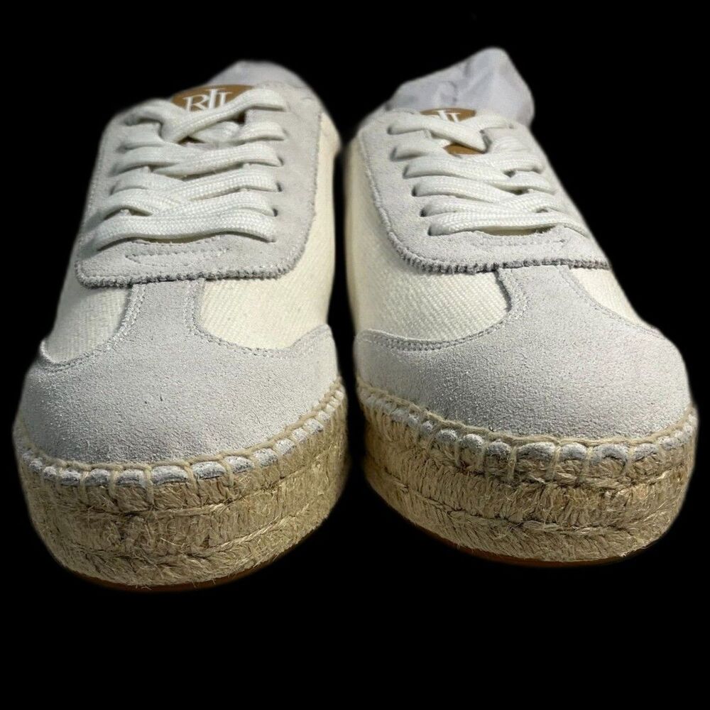 Lauren Ralph Lauren Women's Espadrille Sneakers SZ 9B  NEW - Picture 3 of 6